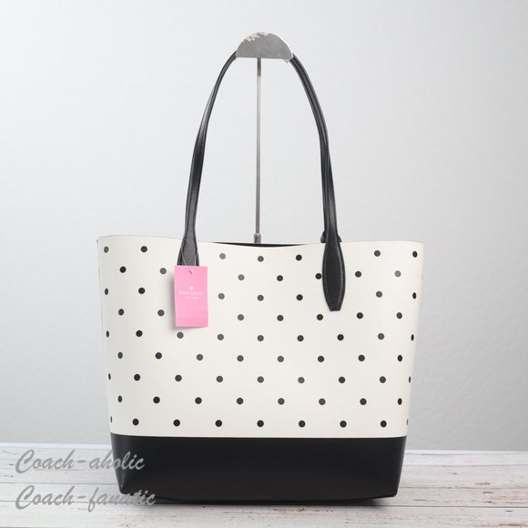 NWT Disney x Kate Spade New York Minnie Mouse Tote Bag with Wristlet - Picture 8 of 12